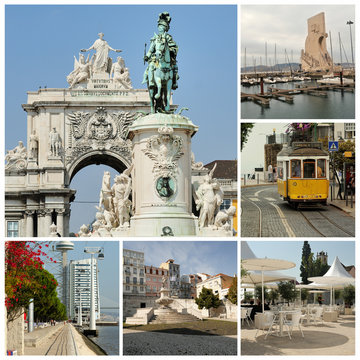 The most famous places in Lisbon: