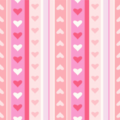 Valentine's day seamless background
