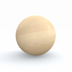 Holzkugel - Birke Europäisch