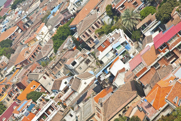 Fototapeta premium Gulang Yu Island in Xiamen, China with many historial buildings