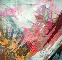 Abstract color grunge background