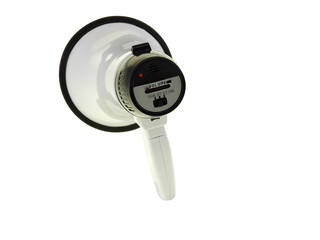 megaphone isolated on white background