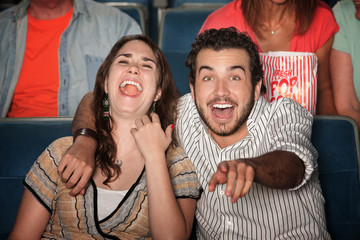 Couple Laughing