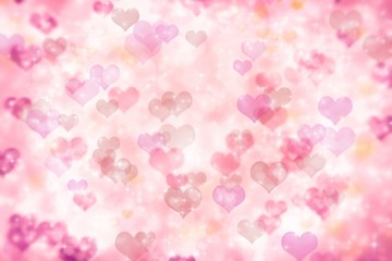 Hearts background