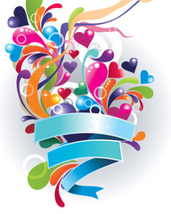 Obraz premium color abstract banner vector