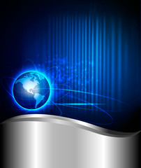 Abstract technology background. Vector illustration