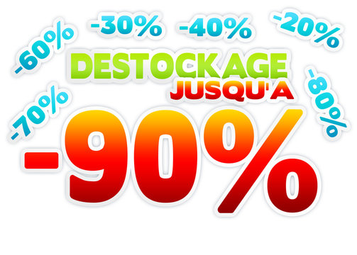 Destockage -90%