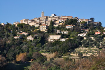 Fototapeta na wymiar Riviera Stara wieś Mougins, gdzie mieszkał Picasso