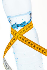 Mineralwasser. Symbol für Diät