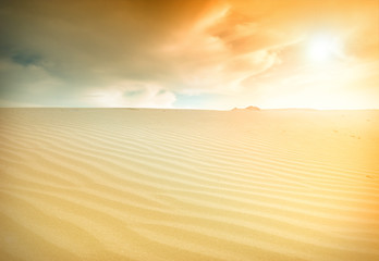 Sand Dunes Landscape