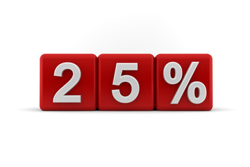 25 %