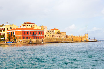 Hafen von Chania/Kreta/Griechenland