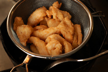 Fried fish fillet