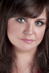 Obraz premium Portrait of middle-aged woman