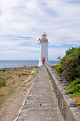 Fototapeta na wymiar The Griffiths Island Lighthouse (Australia)