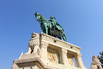 Fototapeta na wymiar Statue von Szent Istvan