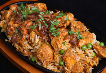 Indian Chicken Tikka Biriyani