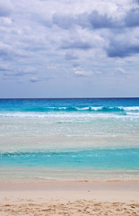 Fototapeta na wymiar plaży w Cancun