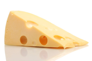 Сheese isolated on white
