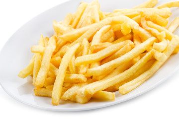 fries potatoes