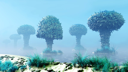 Alien planet © Sergey Drozdov