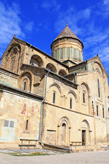 Fototapeta na wymiar Svetitskhoveli Katedra i Mtskheta, Georgia