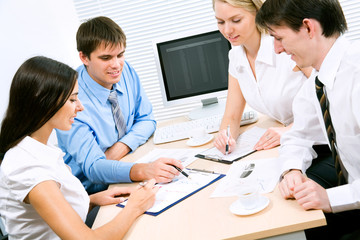 Obraz premium Business people