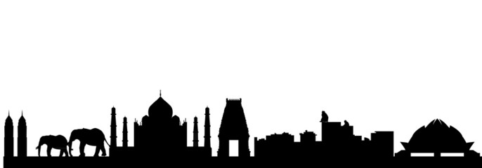 India skyline