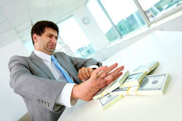 Refusing to take bribe