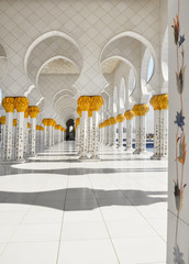 Sheikh Zayed Mosque in Abu Dhabi, United Arab Emirates