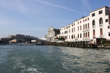 Grand Canal in Venice (Veneto, Italy)