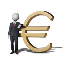 investing in Euros Headman concept