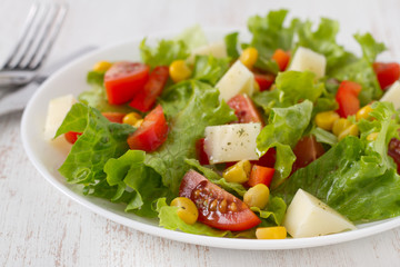 salad with cheese