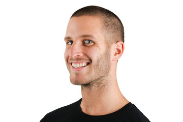 Fototapeta premium Ecstatic Young Man