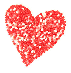 Obraz na płótnie Canvas Valentine candy heart