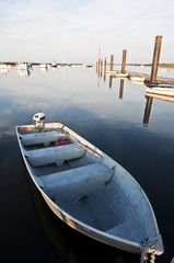 Fototapeta premium boats and pier