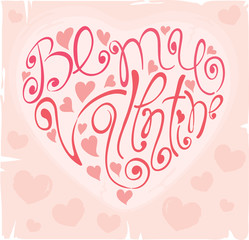 Background -- Be my Valentine