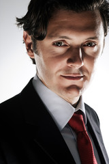 Deceitful businessman