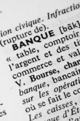 Obraz premium banque