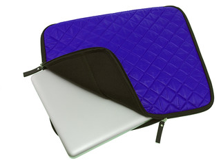 laptop inside a case