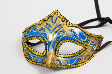 carnival mask isolated on a white background