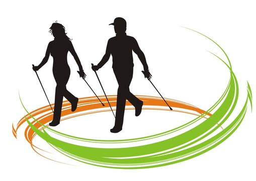 nordic walking color