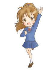 女の子/人を呼ぶ