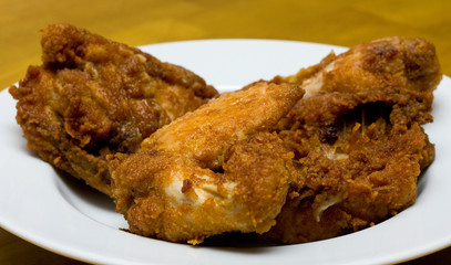 fried chicken on a plate