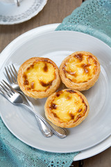 Portuguese custard tart