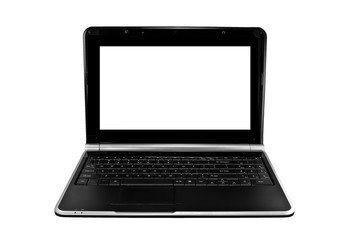 Laptop computer  isolated on white