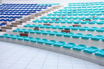 Fototapeta premium plastic chairs