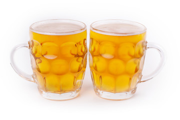 Beer mug isolated on white background