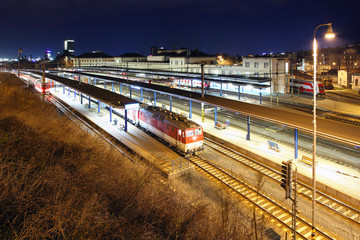 Fototapeta na wymiar Bratislava Main Train Station - Słowacja