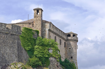 Castle of Bardi. Emilia-Romagna. Italy.